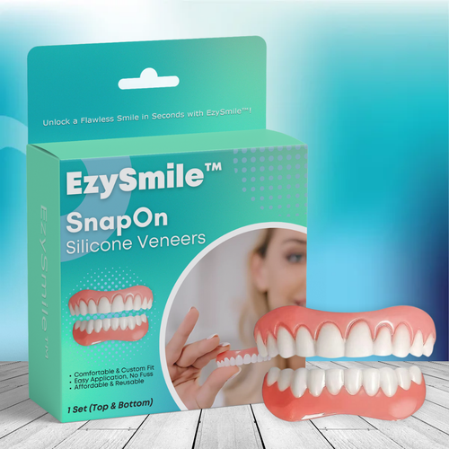 🔥Best seller worldwide!🔥EzySmile™ SnapOn Silicone Veneers