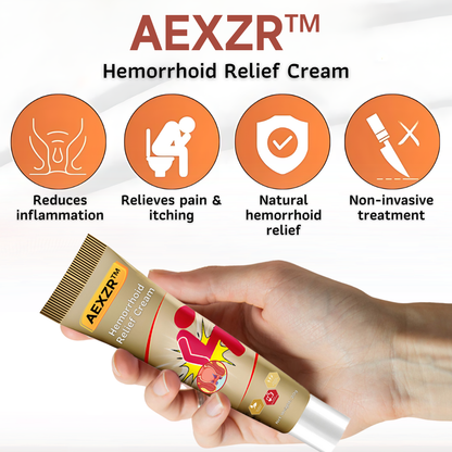 🔥Best seller worldwide!🔥AEXZR™ Hemorrhoid Relief Cream