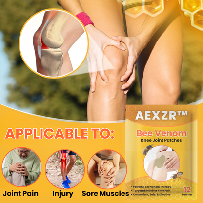 🔥Best seller worldwide!🔥AEXZR™ Bee Venom Knee Joint Patches