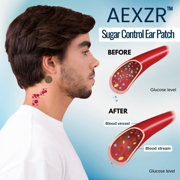 🔥2024 HOT SALE🔥AEXZR™ Sugar Control Ear Patch